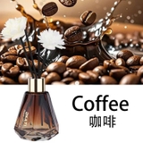 Nước hoa tinh dầu thơm phòng kèm hoa khuếch tán 60ml - lọ thuỷ tinh cắm que OKATI