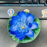 Bình Mộc Liên Hoa Trang Trí Tượng Phật - Trụ Gỗ Mộc Liên Hoa Decor Tượng Phật Tinh Dầu Thơm Cao Cấp