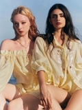 YELLOW LINEN SHIRT
