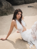 WHITE LACE DRESS