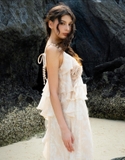 RUFFLES CHIFFON DRESS