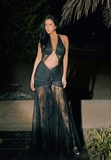 BLACK LACE DRESS