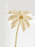 TROPICAL WHITE MINIDRESS