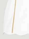TROPICAL WHITE MINIDRESS