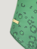 LEOPARD TANKINI GREEN