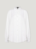 EMBROIDERY WHITE LINEN SHIRTS