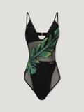 EMBROIDERED TANKINI