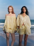 YELLOW LINEN SHIRT