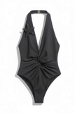 BLACK WIST TANKINI