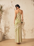 GREEN STRIPE MAXI