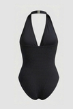 BLACK WIST TANKINI
