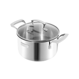 Bộ nồi inox liền khối Elmich Premium EL3100 Size 18,20,24 quánh 16cm