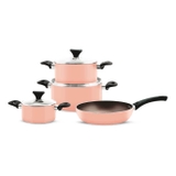 Bộ nồi chống dính ceramic đáy từ Elmich EL1162E size 16,20,24 chảo 26cm