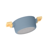 Bộ nồi chống dính vân gỗ Elmich Nature EL-5206MG04 size 18, 20, 24 chảo 26cm