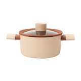 Bộ nồi chống dính Ceramic Elmich Mocha EL5243MC04 Size 18,20,24, quánh 16cm