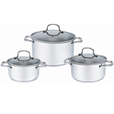 Bộ nồi Inox Smartcook 3 chiếc cỡ 18,20,24cm EL3330