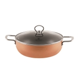 Nồi lẩu nhôm chống dính vân đá đáy từ cao cấp 26cm Smartcook 5552KMB