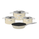 Bộ nồi Inox liền khối Elmich Hera size 16,20,22 chảo 26cm