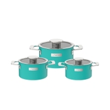 Bộ nồi Inox liền khối Elmich Hera  size 18,20,26cm