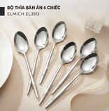 Bộ thìa bàn ăn 6 chiếc Elmich EL3513