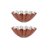 Bộ 2 khuôn làm bánh tart hình hoa Elmich EL0288