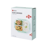 Hộp cơm thủy tinh 3 ngăn Elmich EL1450 dung tích 910ml
