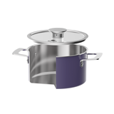 Bộ nồi Inox liền khối Elmich Hera EL-8197 size 18,nồi hấp 22,chảo 26cm
