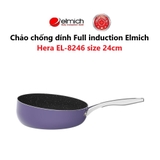 Chảo nghiêng chống dính Full induction Elmich Hera EL8255 size 28cm