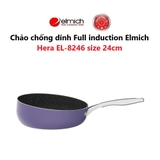 Chảo nghiêng chống dính Full induction Elmich Hera