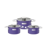 Bộ nồi Inox liền khối Elmich Hera  size 18,20,26cm