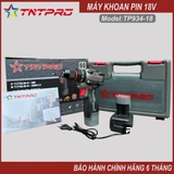 Máy khoan pin 18V TNT Pro TP934-18