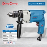 Máy khoan điện Ø13 DongCheng DJZ 02-13