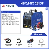 Máy hàn Riland MIG NBC 251GF