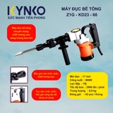 Máy chuyên đục Kynko KD23-60