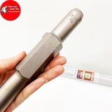 MŨI ĐỤC NHỌN KYNKO Ø 30MM DÀI 400MM CHO MÁY ĐỤC PHÁ BÊ TÔNG PH65  CHẤT LIỆU THÉP 40Cr
