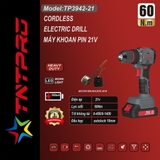 Máy khoan pin 21V TNT Pro TP3942-21