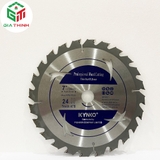 LƯỠI CƯA GỖ Ø180MM 24 RĂNG KYNKO CẮT ĐƯỢC ĐINH