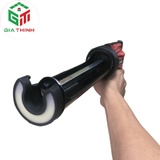 Súng bắn keo silicon AmaxTools ABK-21VSM chạy pin 21V chân phổ thông Makita.