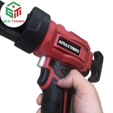 Súng bắn keo silicon AmaxTools ABK-21VSM chạy pin 21V chân phổ thông Makita.