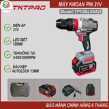 Máy khoan pin phi 13 21V TNT TP-13BL93425 2pin 4.0Ah