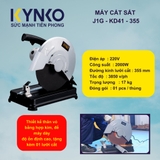 Máy cắt sắt Kynko KD41-355