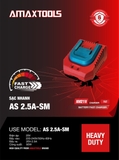 Sạc pin 21V Amax AS2.5A-SM