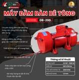 Máy đầm bàn bê tông ROMANO DB-20D