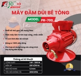Máy đầm dùi bê tông Romano PR- 70D 1100W
