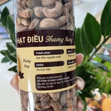 HẠT ĐIỀU SẺ RANG CỦI ( Hộp pet 500g )
