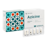 Azicine 250mg viên (Azithromycine) Stella