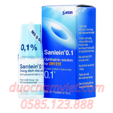 Nhỏ mắt Sanlein 0.1% Santen