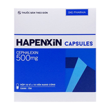 Hapenxin 500 (Cephalexin) 10vỉ.10v DHG