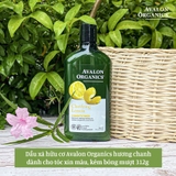 Dầu gội hữu cơ Avalon hương chanh dành cho tóc xỉn màu, kém bóng mượt 325ml