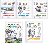 Combo Sách Bí Quyết Hội Họa và Bách Khoa Toàn Thư Thực Hành Hội Họa ( Bộ combo 5 cuốn)